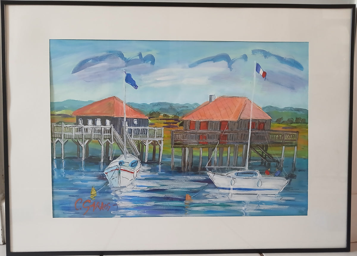 Les cabanes tchanquées (Bassin d'Arcachon)