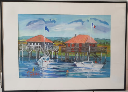Les cabanes tchanquées (Bassin d'Arcachon)