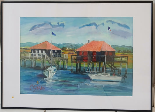 Les cabanes tchanquées (Bassin d'Arcachon)